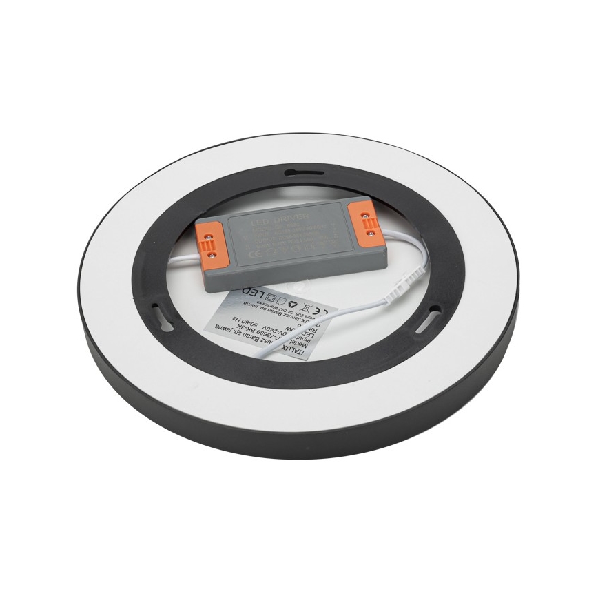 ITALUX - LED loftlampe RIBERIO LED/30W/230V 4000K sort