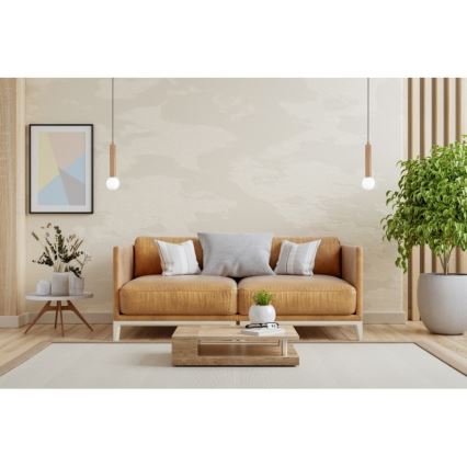 ITALUX - Pendel på kabel FILANO 1xG9/5W/230V brun