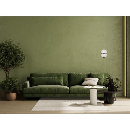 ITALUX - LED-lysekrone på wire ALANI LED/6W/230V 3000K sort/guld