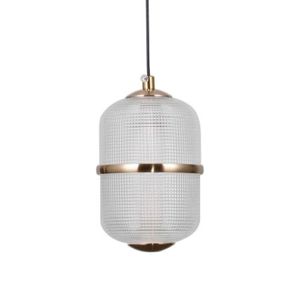 ITALUX - LED-pendel på wire ALANI 3xLED/5W/230V 3000K sort/guld
