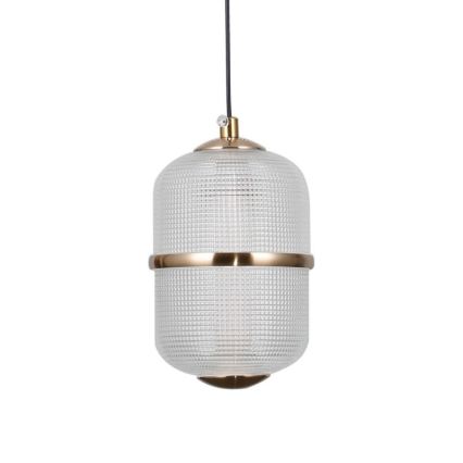 ITALUX - LED-pendel med wire ALANI 5xLED/5,6W/230V 3000K gylden