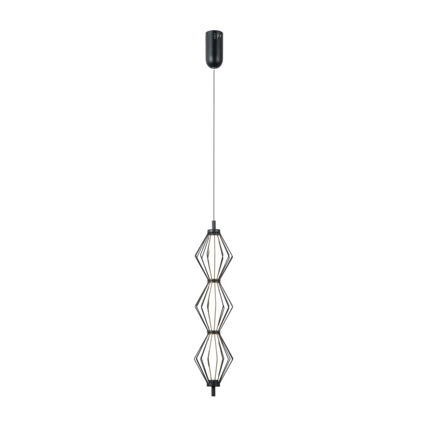 ITALUX - LED-pendel på wire SEVILLA LED/15W/230V 3000K sort