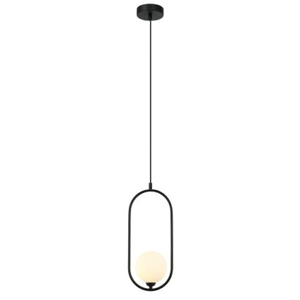 ITALUX - Loftlampe på kabel LUPUS 1xG9/25W/230V sort