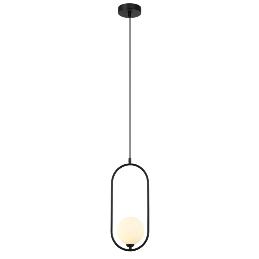 ITALUX - Loftlampe på kabel LUPUS 1xG9/25W/230V sort