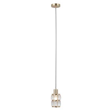 ITALUX - Pendel ALMA med wireophæng 1xE27/40W/230V, guldfarvet