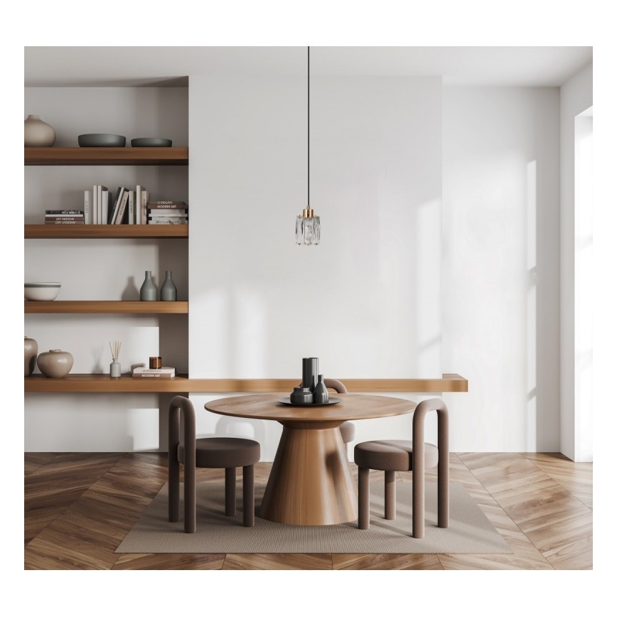 ITALUX - TORNO pendel på wire 1xE14/40W/230V sort/guld