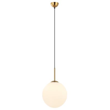ITALUX - Pendel DEORE 1xE27/40W/230V diameter 30 cm bronze