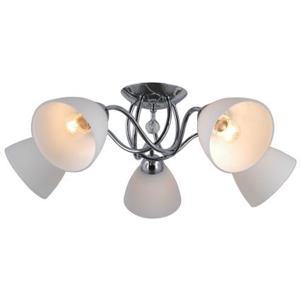 ITALUX - Loftlampe LUGANO 5xE27/40W/230V