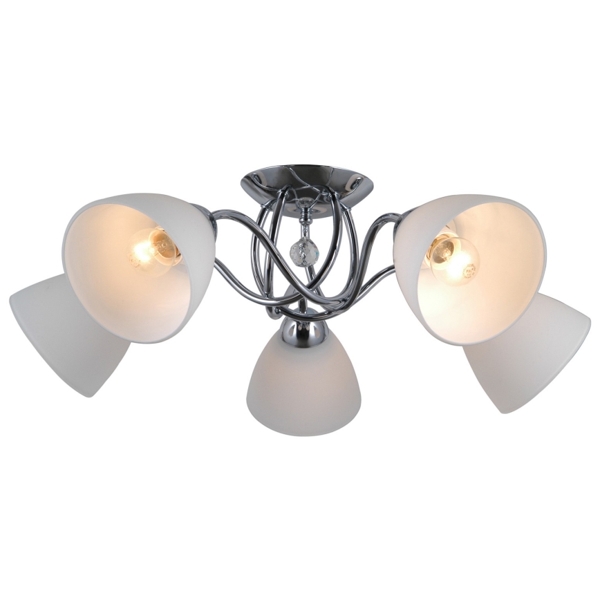 ITALUX - Loftlampe LUGANO 5xE27/40W/230V
