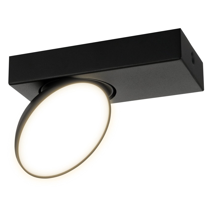 ITALUX - LED spotlampe CASTELIO LED/5W/230V 4000K sort
