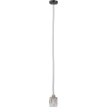 ITALUX - TORNO pendel på wire 1xE14/40W/230V sort/guld