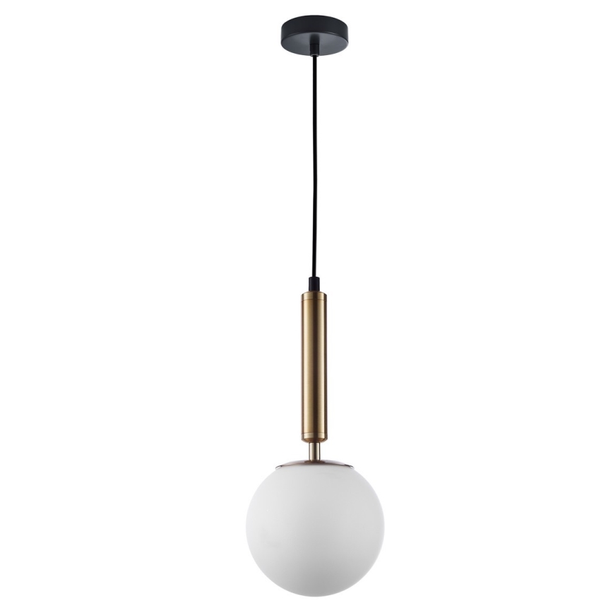 ITALUX - Udskiftningsglas RAVENA E27 diameter 15 cm hvid