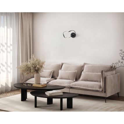 ITALUX - LED-væglampe AMAYA LED/20W/230V sort