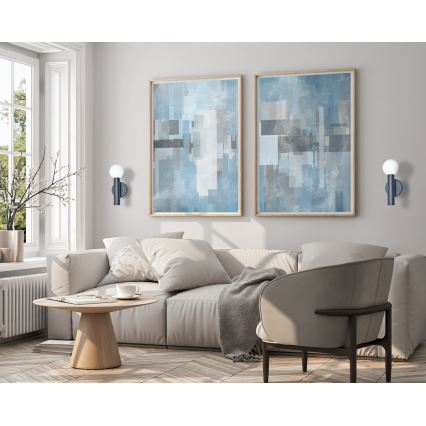 ITALUX - Væglampe FILANO 1xG9/5W/230V sort