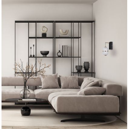 ITALUX - LED Væglampe ALANI LED/6W/230V 3000K sort/guld