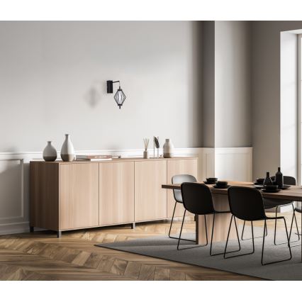 ITALUX - LED-væglampe SEVILLA LED/5W/230V 3000K sort