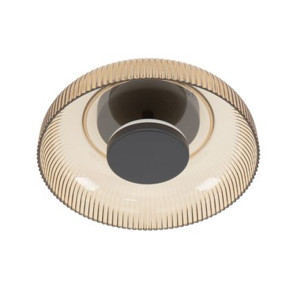 ITALUX - LED-loftlampe PASSO LED/8W/230V 3000K Ø 25 cm røget beige