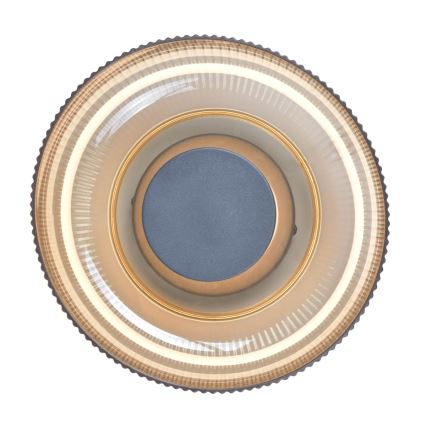 ITALUX - LED-loftlampe PASSO LED/8W/230V 3000K Ø 25 cm røget beige