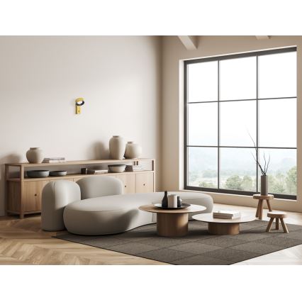 ITALUX - LED Væglampe OTAL LED/1,8W/230V 4000K gul