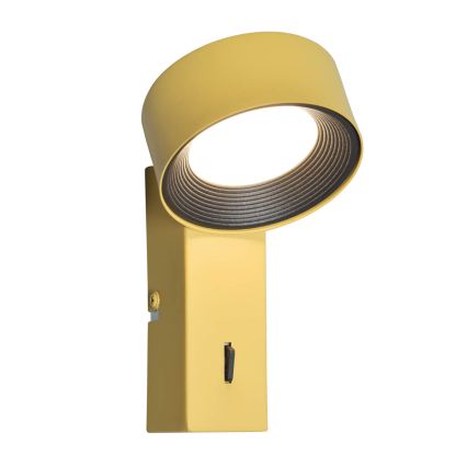 ITALUX - LED Væglampe OTAL LED/1,8W/230V 4000K gul