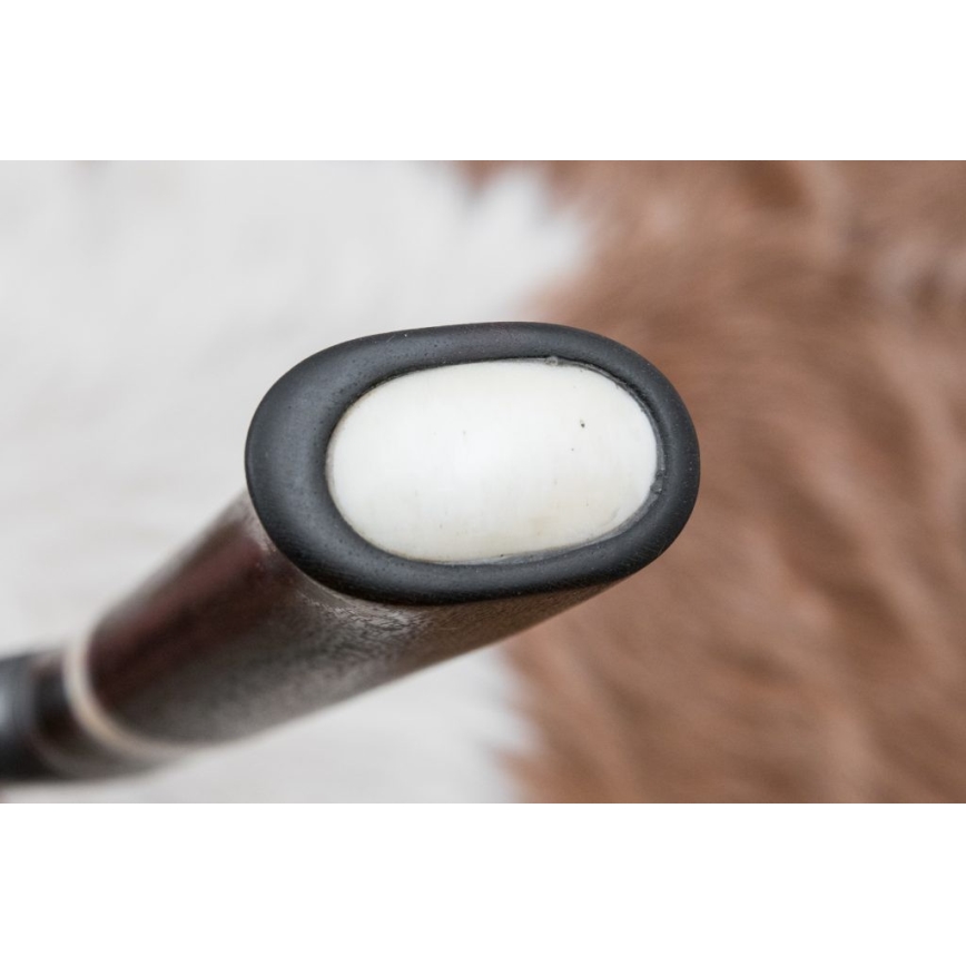 Jagtkniv Damaskus 12,7 cm ziricote/bøffelknogle