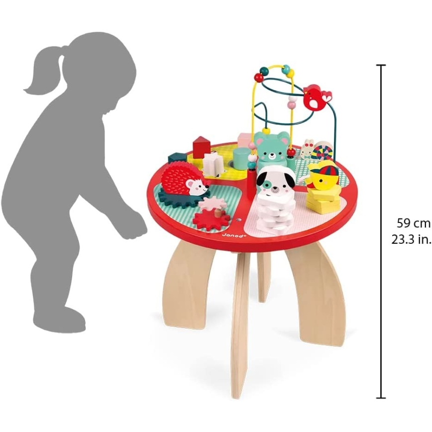 Janod - Aktivitetsbord til børn BABY FOREST