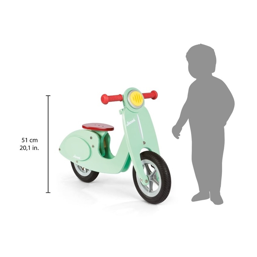 Janod - Balancecykel VESPA grøn