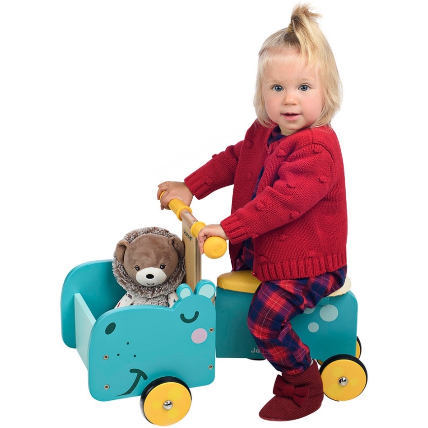 Janod - Børne løbecykel flodhest