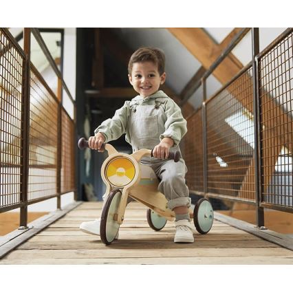 Janod - Børne træ-løbecykel 2-i-1