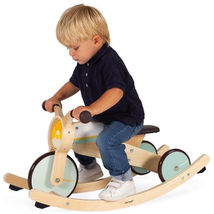 Janod - Børne træ-løbecykel 2-i-1