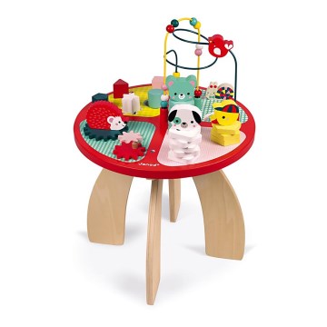 Janod - Interaktivt børnebord BABY FOREST