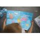 Janod - Lærerigt puslespil til børn 350 stk. verdenskort