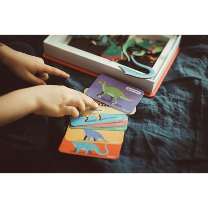 Janod - Magnetisk aktivitetslegesæt MAGNETIBOOK dinosaurusser