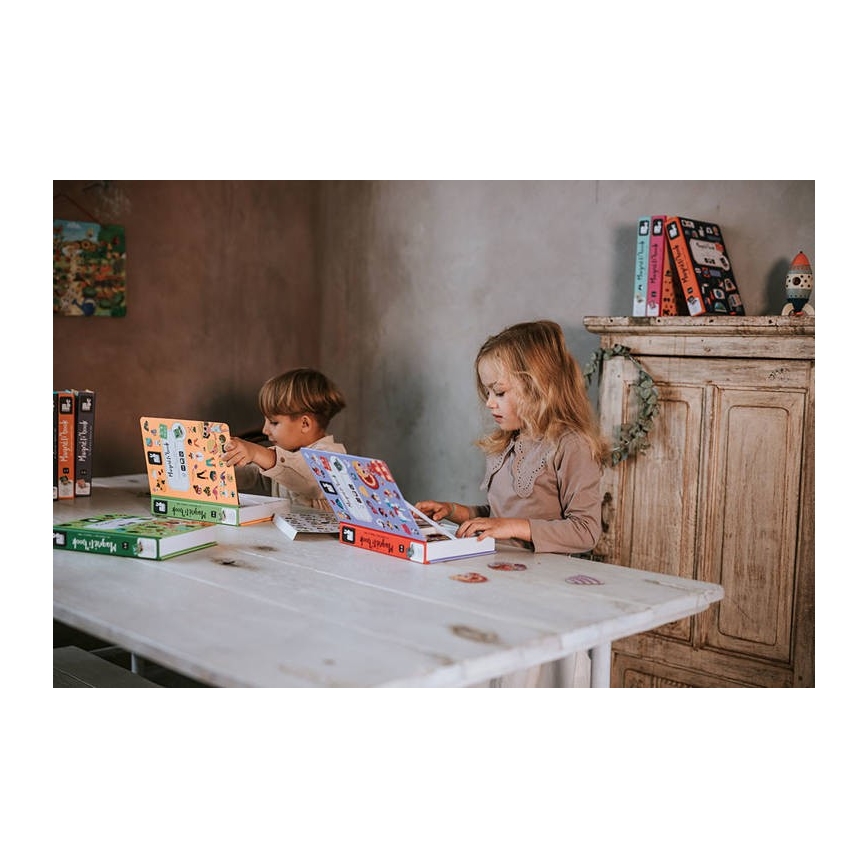 Janod - Magnetisk aktivitetslegesæt MAGNETIBOOK dyr