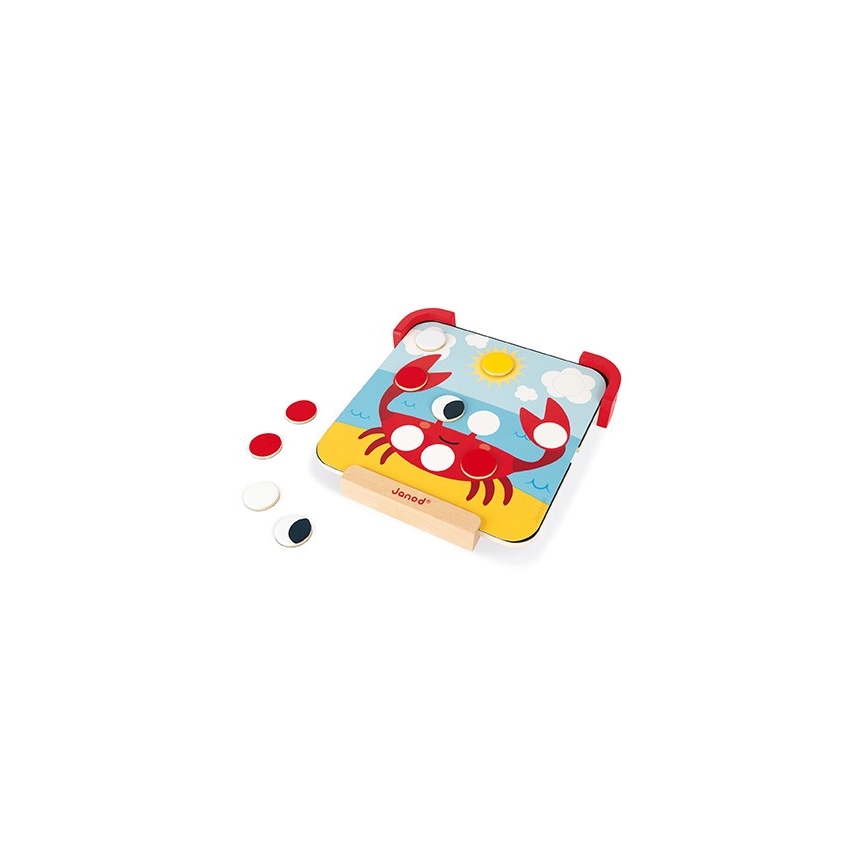 Janod - Magnetisk puslespil LEARNING TOYS