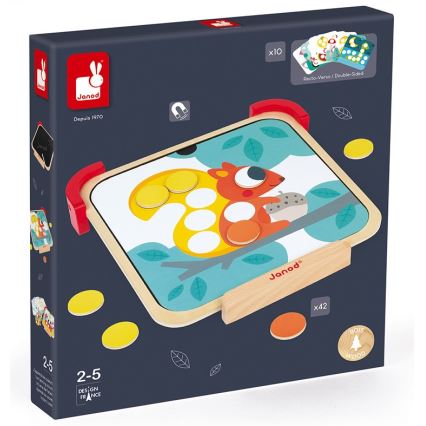 Janod - Magnetisk puslespil LEARNING TOYS