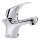JIKA H3111N10041111 - Håndvaskarmatur med overløb TALAS 12,3 cm blank krom