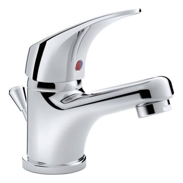 JIKA H3111N10041111 - Hane + afløb m. overløb TALAS 12,3 cm skinnende krom