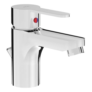JIKA H3111Z10041111 - Hane + afløb m. overløb LYRA 12,5 cm skinnende krom
