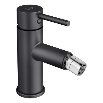 JIKA H3412F17161101 - Bidetarmatur MIO 14,7 cm mat sort