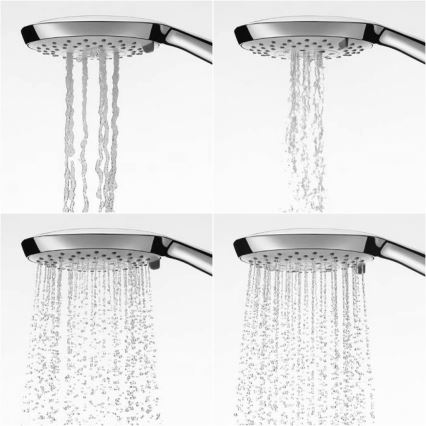 JIKA H3611X30044711 - Håndholdt bruser CUBITO skinnende krom