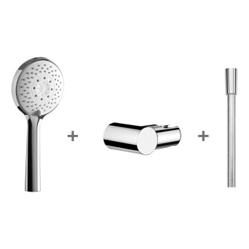 JIKA H3651X00043621 - Brusesæt CUBITO skinnende krom