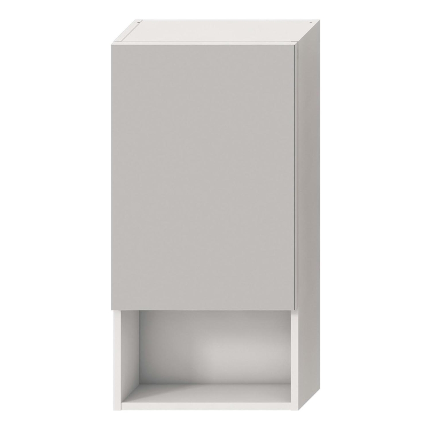 JIKA H4532210383041 - Skab med spejl med en hylde LYRA 80x40 cm hvid