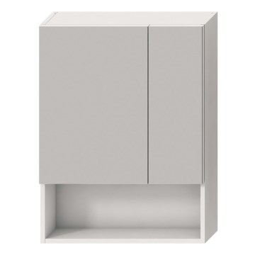 JIKA H4532410383041 - Skab med spejl med en hylde LYRA 80x60 cm hvid
