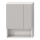 JIKA H4532410383041 - Skab med spejl med en hylde LYRA 80x60 cm hvid
