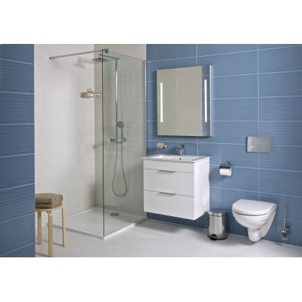 JIKA H4536021763001 - Badeværelsesskab med håndvask CUBE 60,7x65 cm hvid