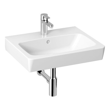 JIKA H8103810001041 - Væghængt vask LYRA 55x45 cm keramik/hvid