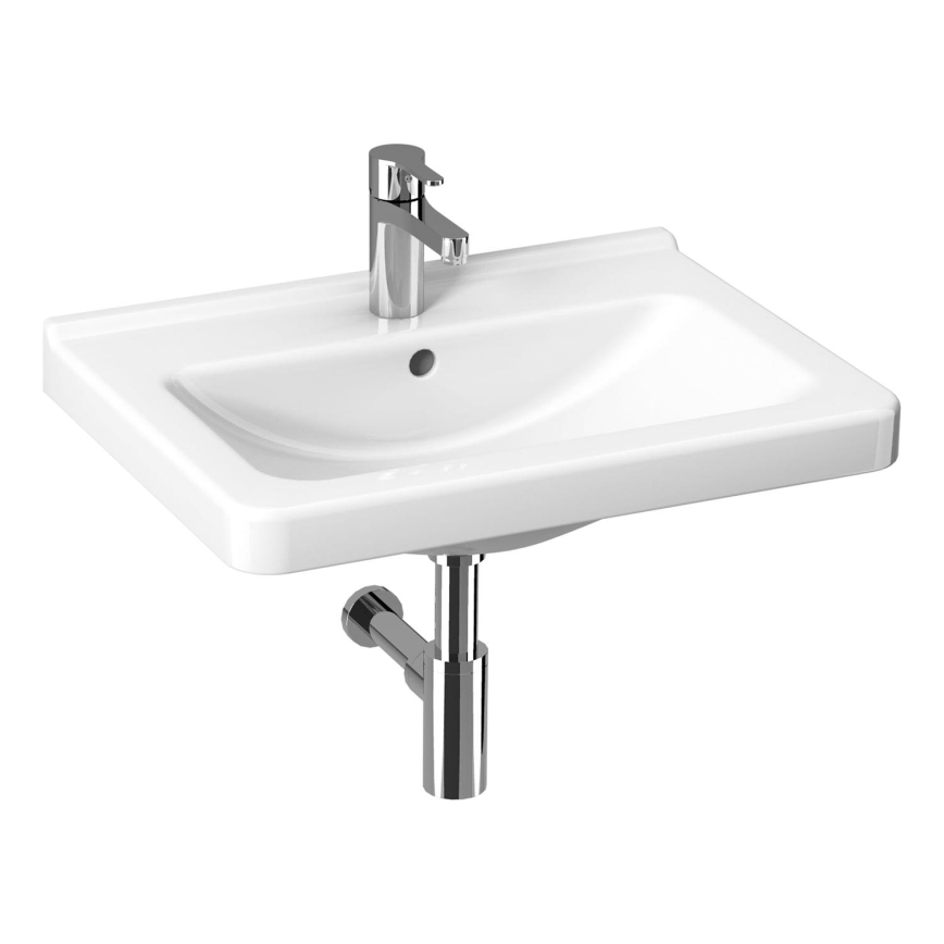 JIKA H8104220001041 - Væghængt vask CUBITO 55x42 cm keramik/hvid