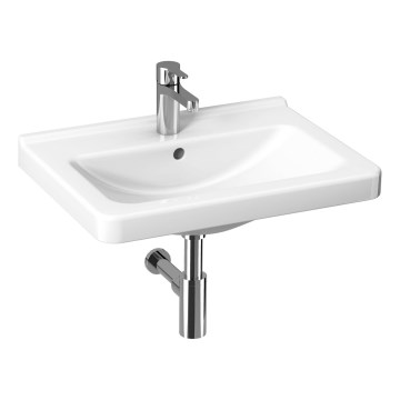 JIKA H8104230001041 - Væghængt vask CUBITO 60x45 cm keramik/hvid