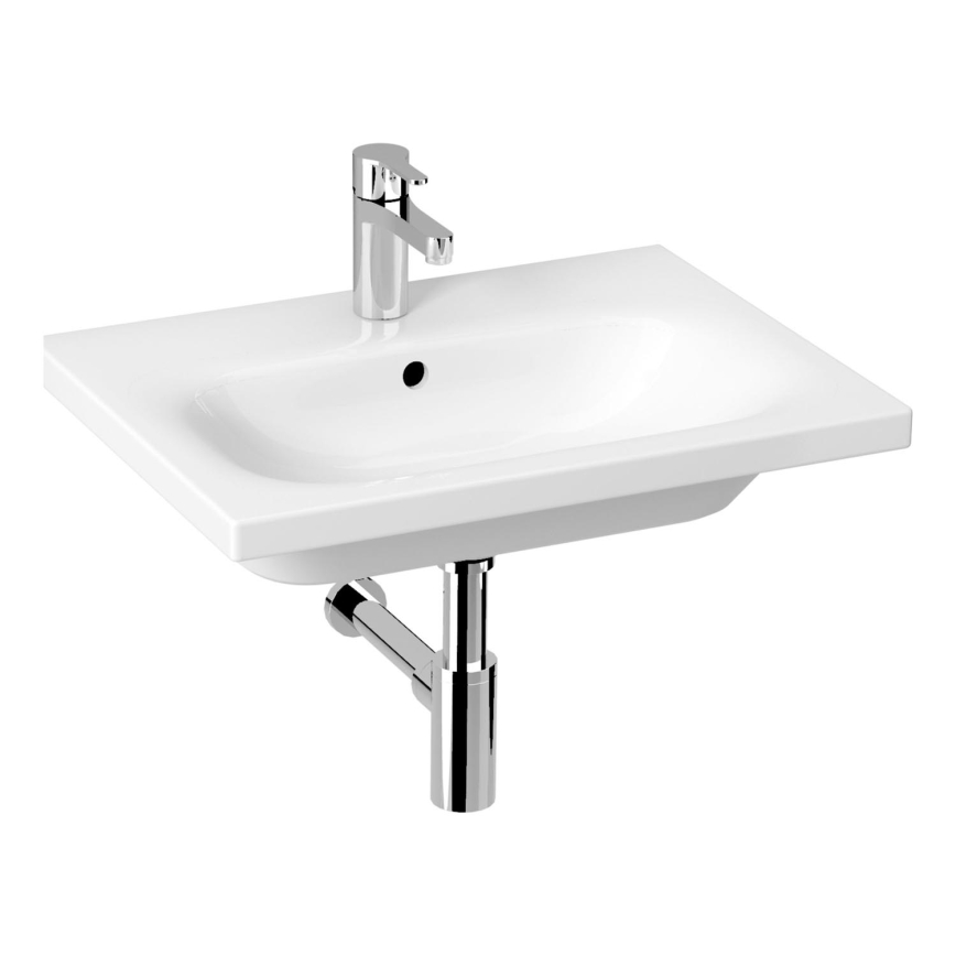 JIKA H8127130001041 - Væghængt vask MIO 60x45 cm keramik/hvid